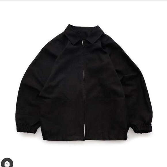 Canvas Bomber Work Jacket - Picture 3 of 4